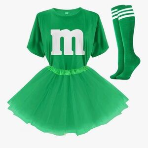 Adult Green Costume Set